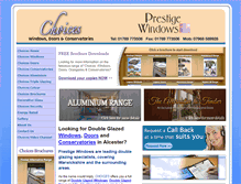 Tablet Screenshot of prestigewindowslimited.co.uk